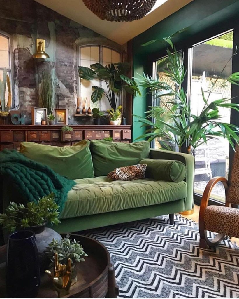 23 green couch living room ideas