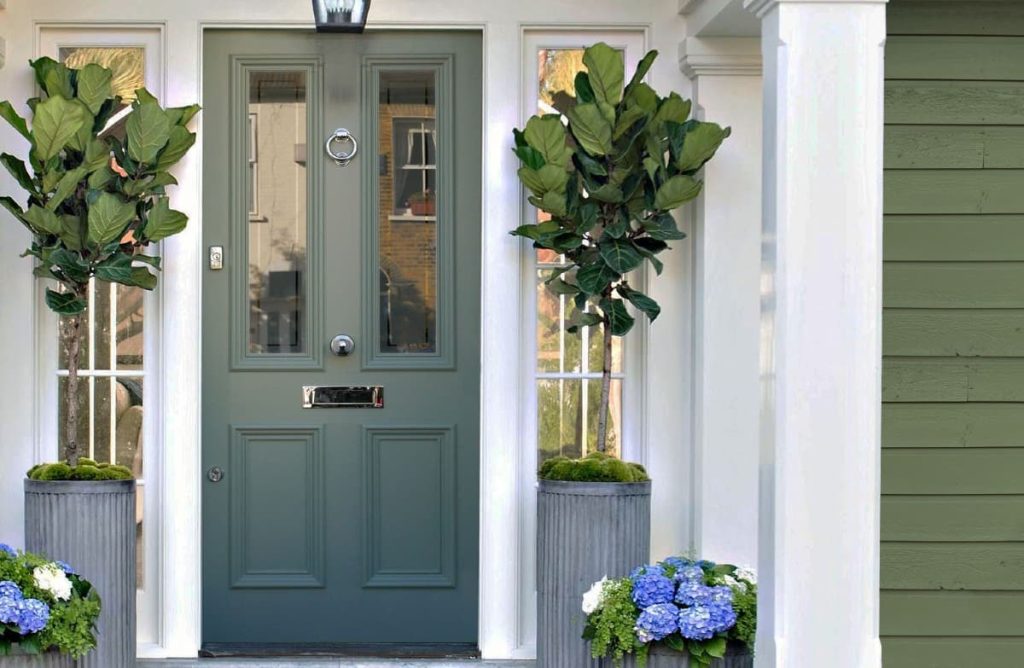 24 front door colors for green house