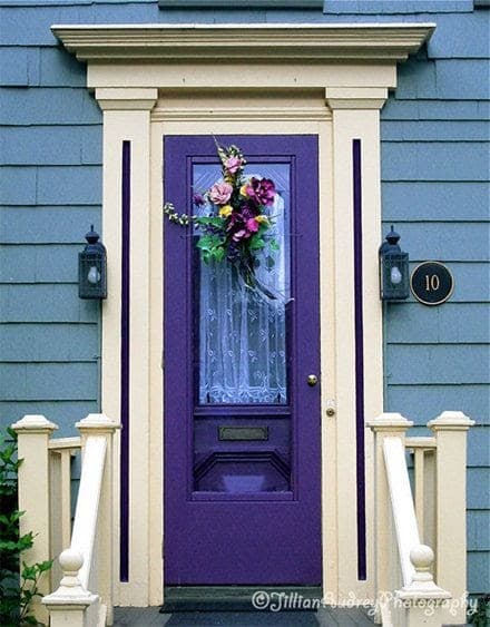 25 front door colors for blue house
