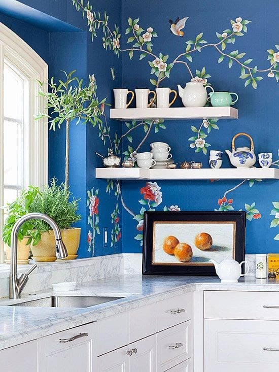 25 kitchen wallpaper ideas