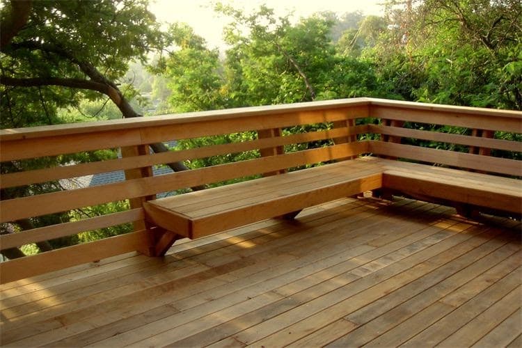 27 deck bench ideas