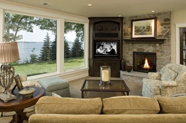 3 living room ideas with fireplace and tv