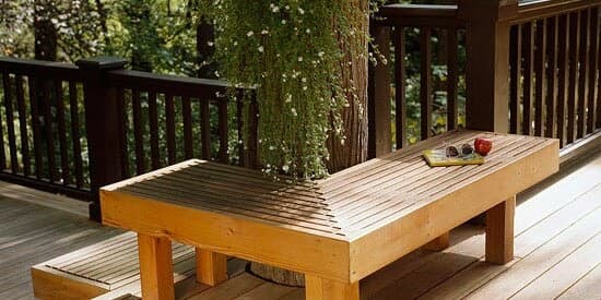 31 deck bench ideas