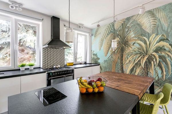 5 kitchen wallpaper ideas
