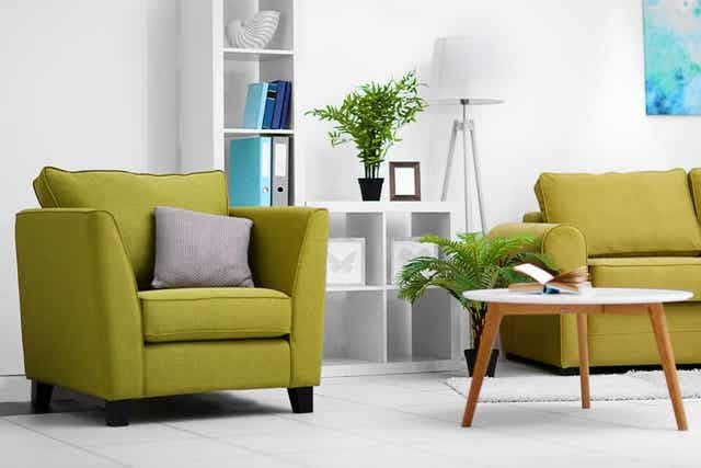 6 green couch living room ideas