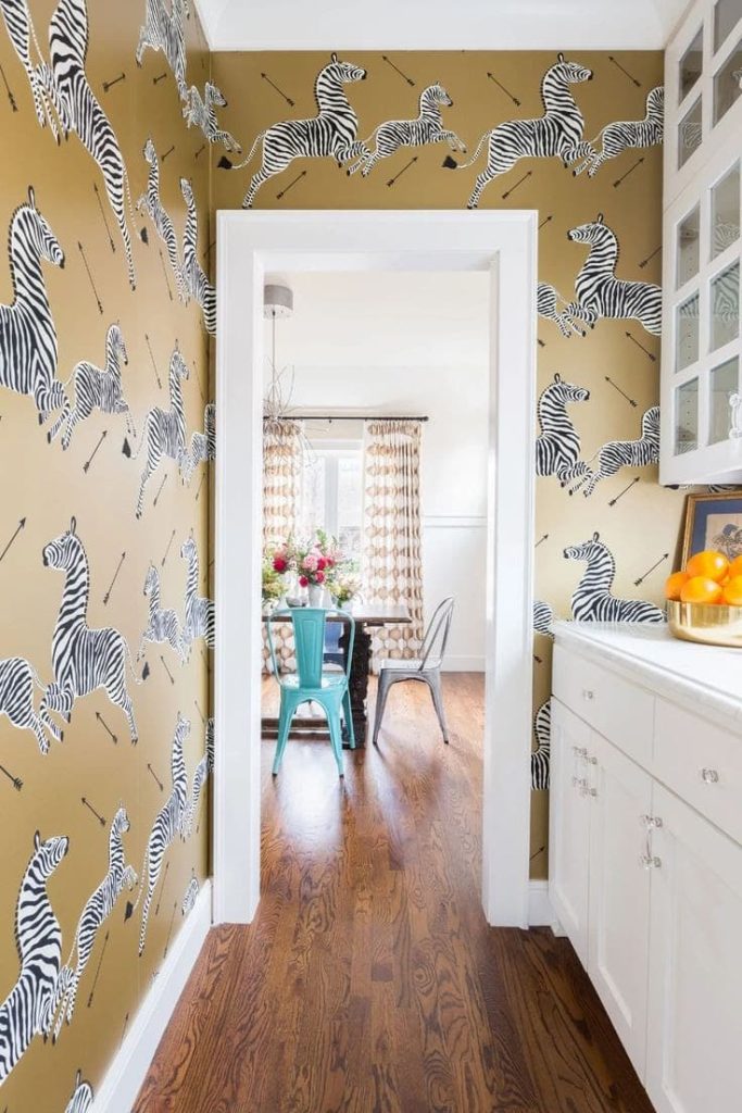 6 kitchen wallpaper ideas