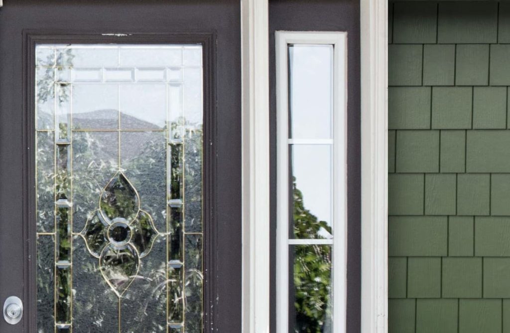 7 front door colors for green house