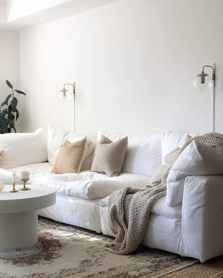8 white couch living room ideas 1