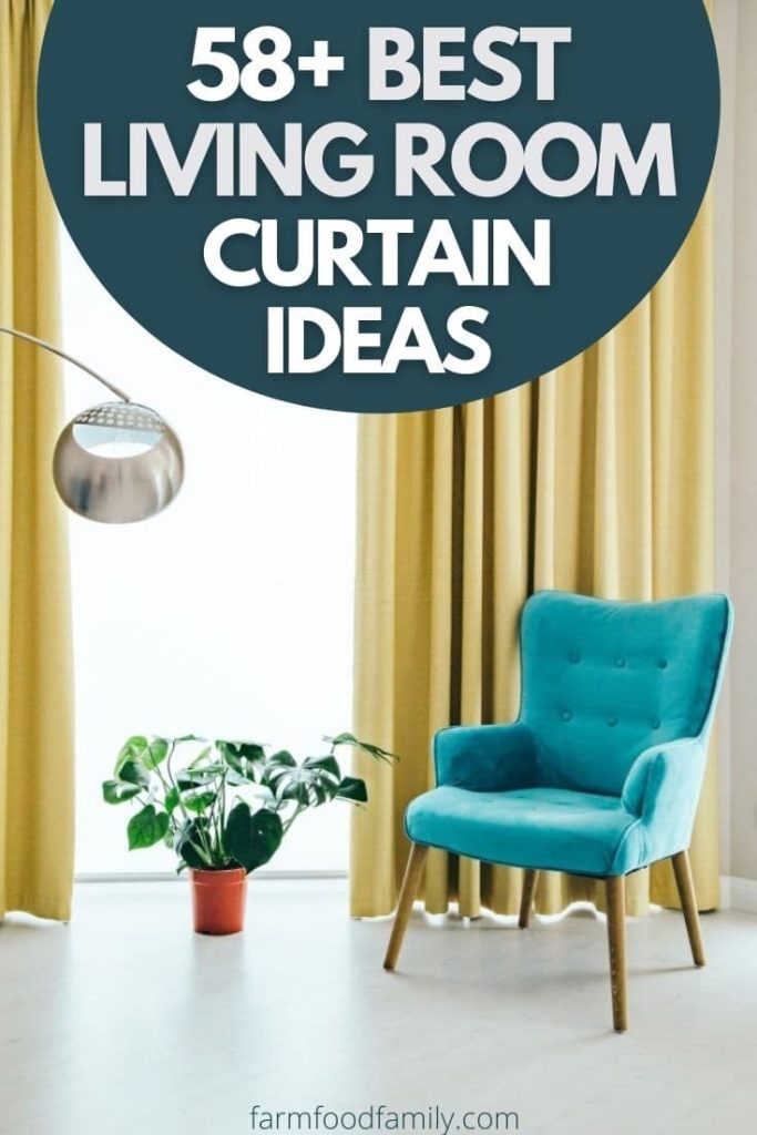beautiful living room curtain ideas