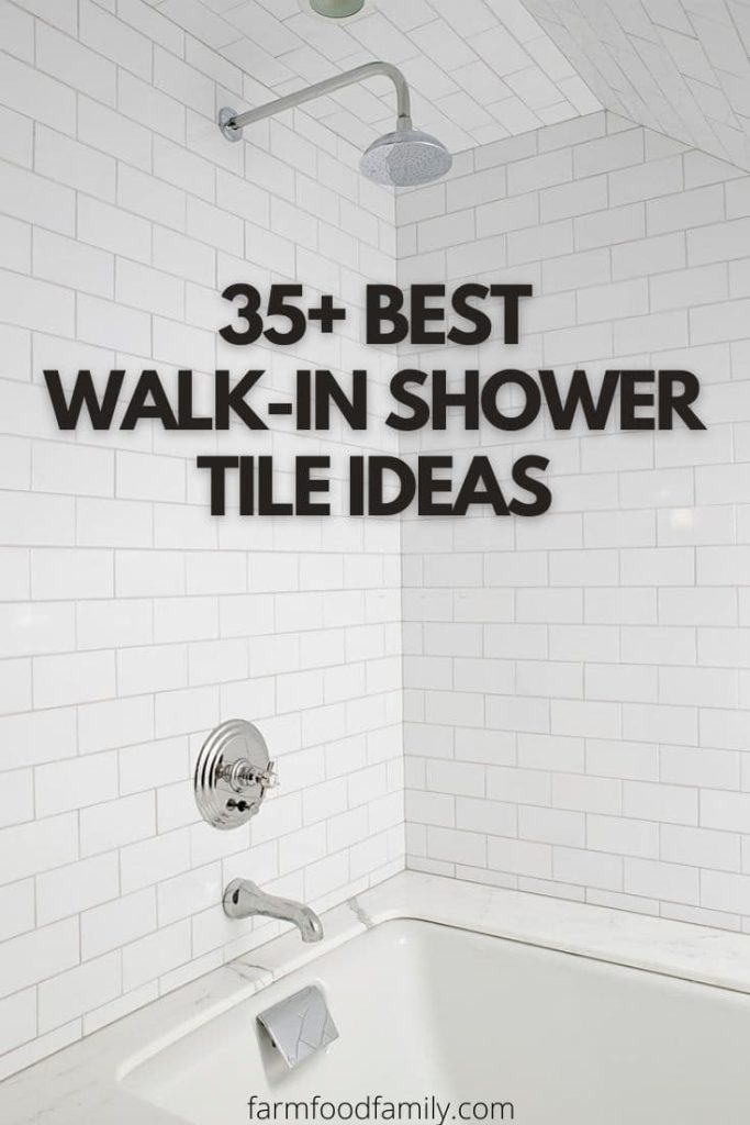 35 Best Walk In Shower Tile Ideas And, Tile Shower Design Ideas