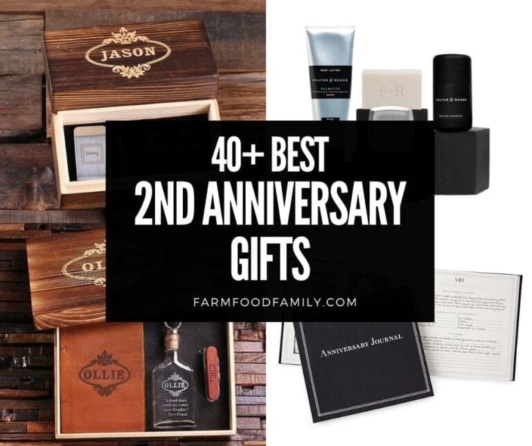 40 Best 2nd Anniversary Gift Ideas For Him and Her