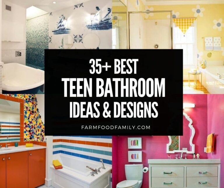 35+ Cool Teen Bathroom Ideas and Designs (With Photos)