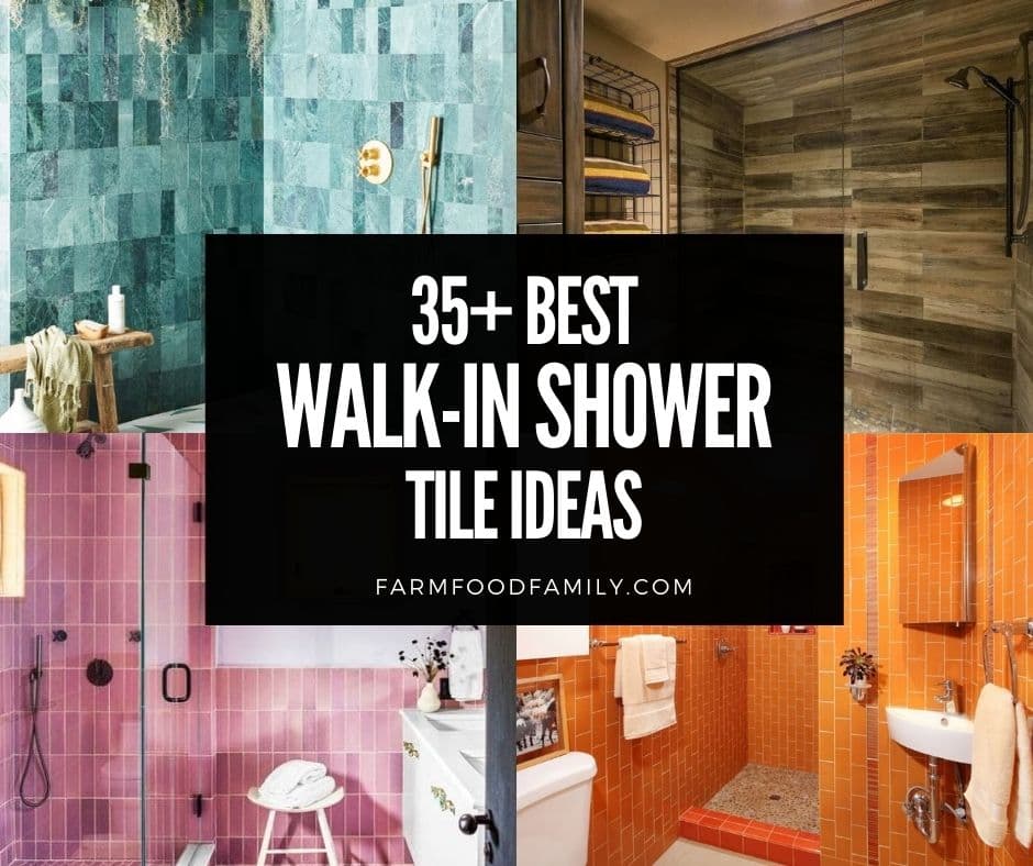 35 Best Walk In Shower Tile Ideas And Designs 2022 With Pictures - Small Walk In Bathroom Ideas