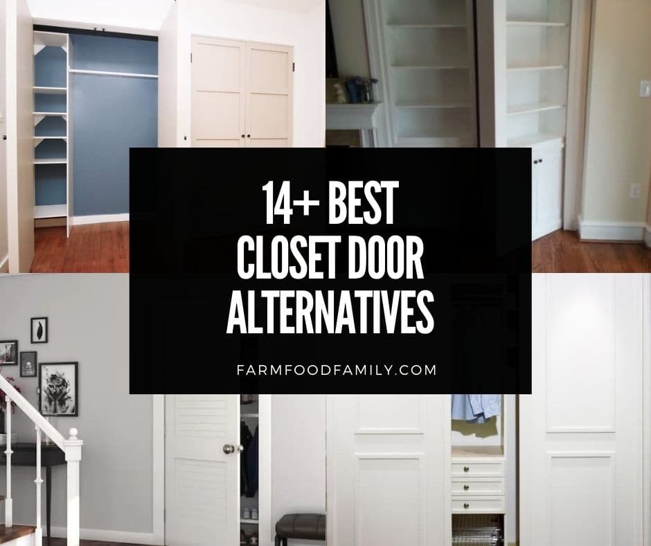 14 Best Closet Door Alternatives With, Sliding Closet Doors 96 High