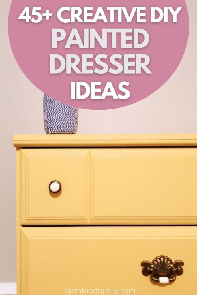 creative diy painted dresser ideas