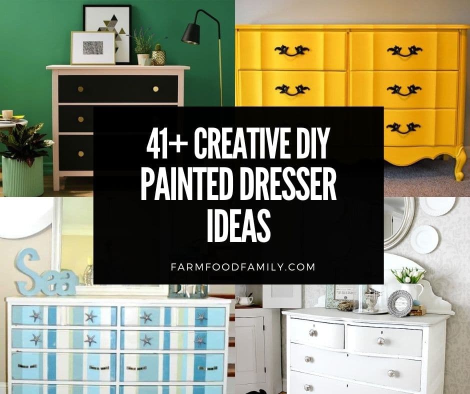 41 Creative Diy Painted Dresser Ideas And Projects With Pictures - What Paint Is Best For Dressers