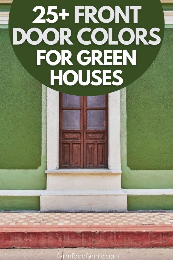 front door colors for green houses ideas designs