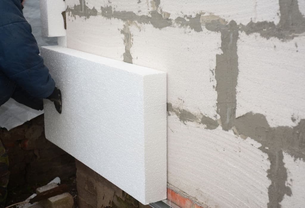 rigid styrofoam insulation