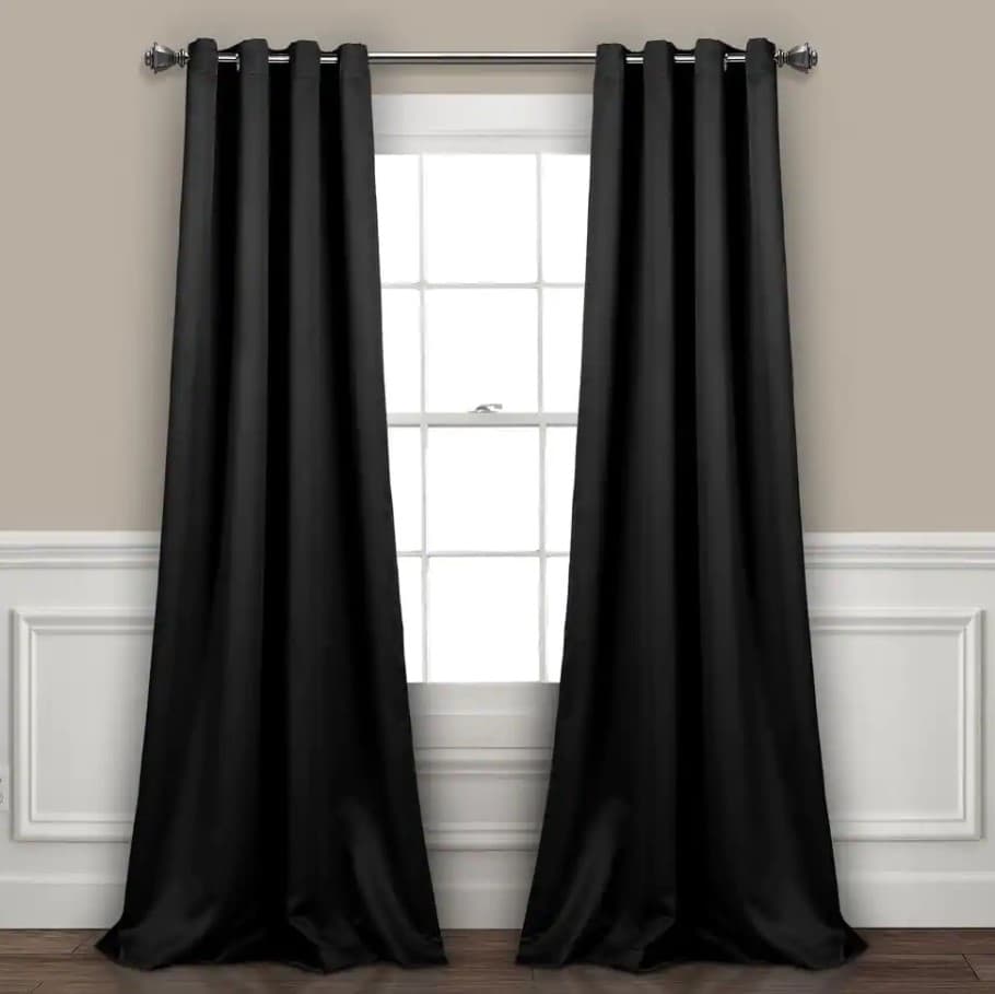 1 black curtains go with beige walls