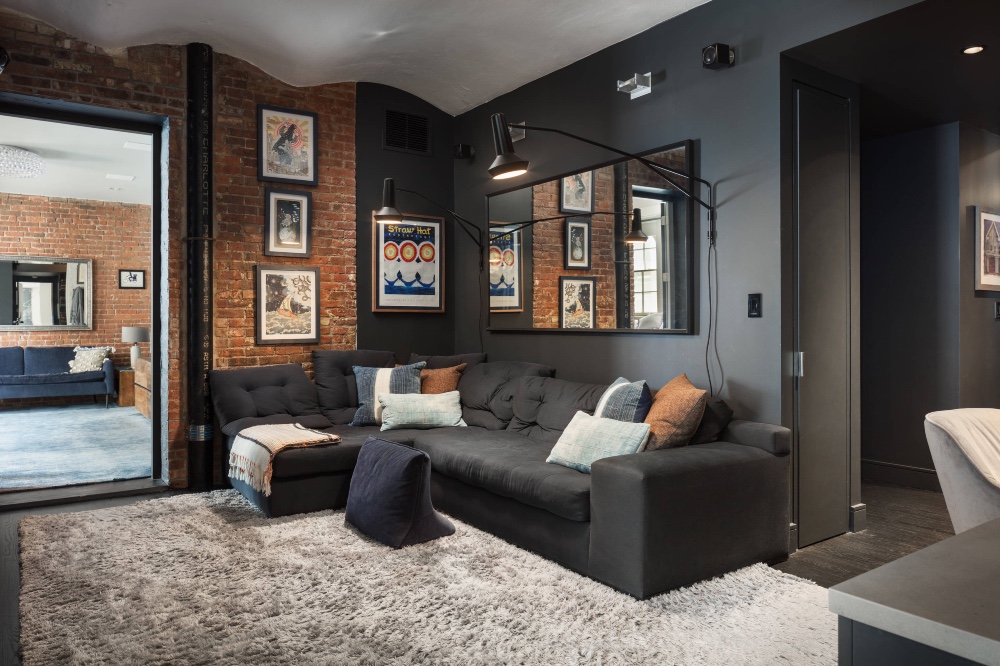 13 black living room ideas