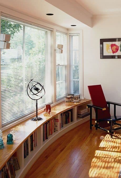 64 Best Diy Bookshelf Ideas Plans, Under Window Bookcase With Doors