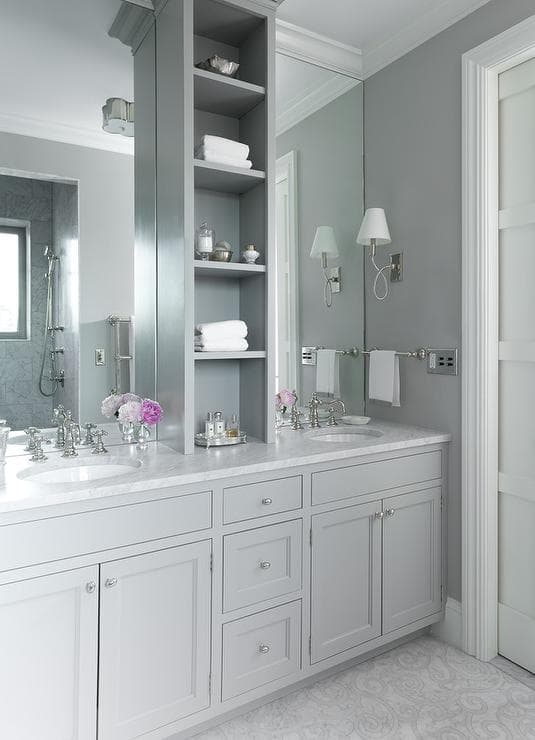 15 bathroom cabinet color ideas