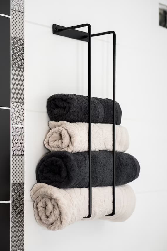 15 bathroom towel rack ideas