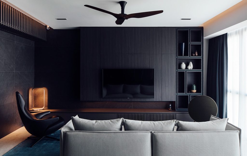 20 black living room ideas