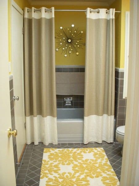 23 bathroom shower curtain ideas
