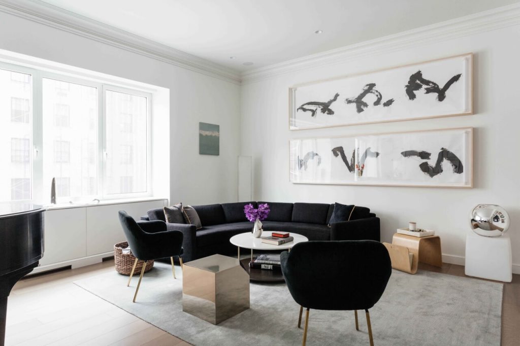 25 black living room ideas