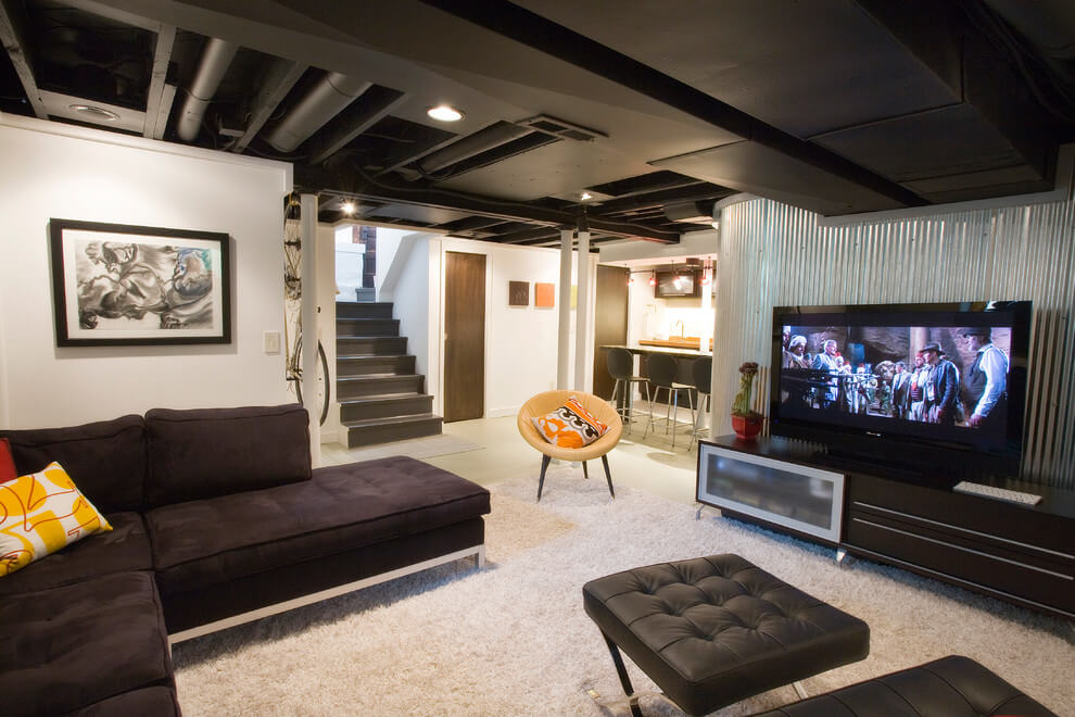 26 black living room ideas