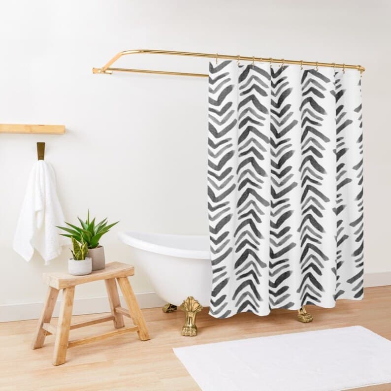 30 bathroom shower curtain ideas