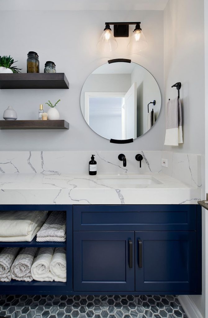 4 bathroom cabinet color ideas