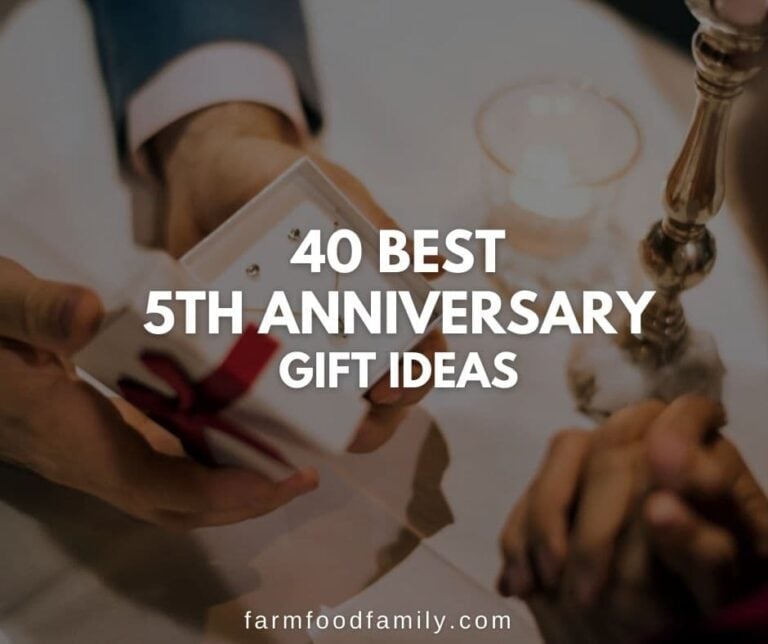 40 Best 5th Anniversary Gift Ideas For Him and Her