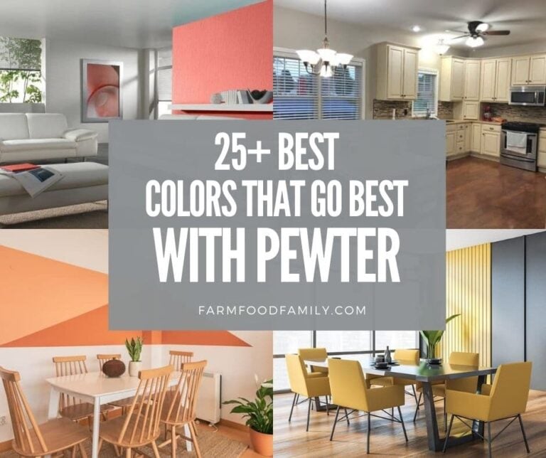 What Color Is Pewter? (25 Colors Go With Pewter In Home Decor)