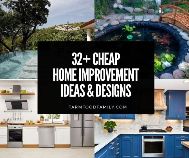 32+ Best Home Improvement Ideas and Designs On A Budget