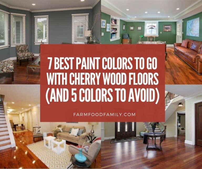 7 Best Paint Colors to Go with Cherry Wood Floors (and 5 Colors To Avoid)