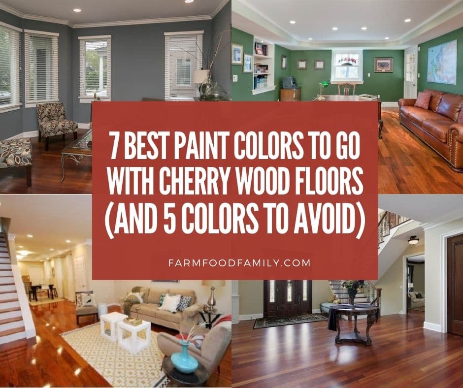 Cherry Wood Floors, Best Paint Color For Dining Room With Cherry Furniture