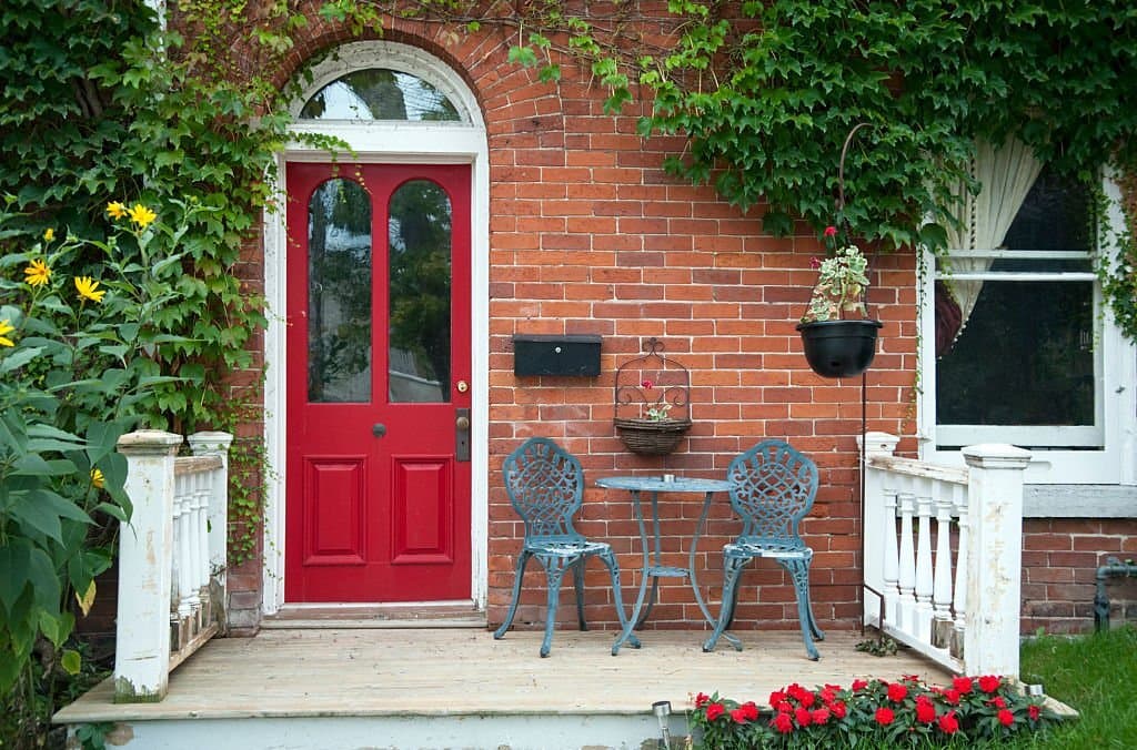 15 front door color for brick houses