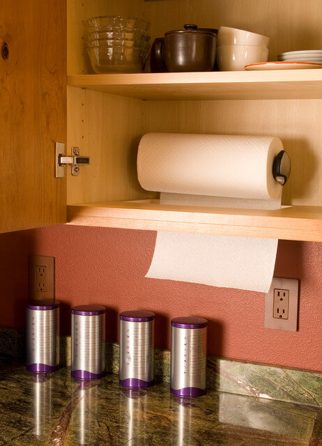 3 where to put paper towel holder in the kitchen
