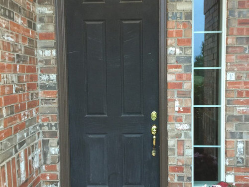 5 front door color for brick houses