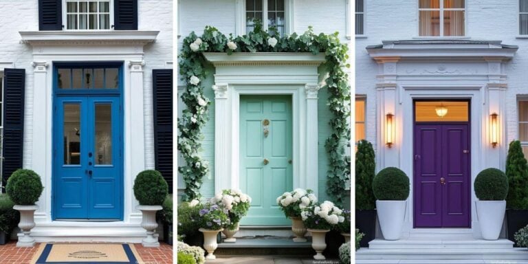 45 Best Front Door Colors for a White House: Insights From Professional Painters