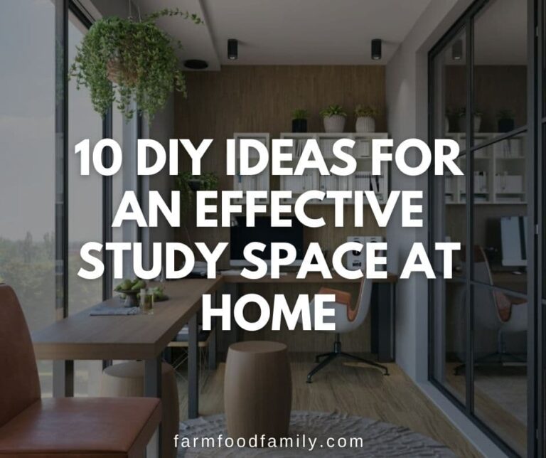 10 DIY Ideas for an Effective Study Space at Home