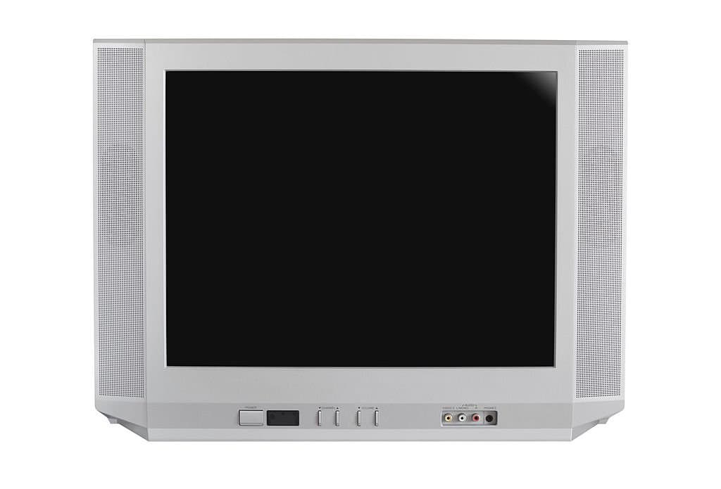 flat screen crt television