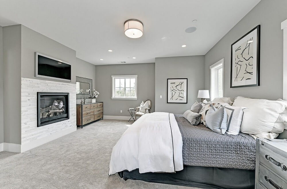 6 what color carpet goes with gray walls