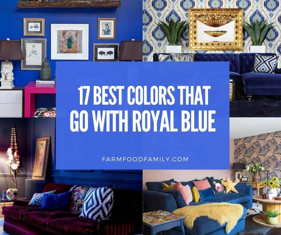 17 Best Colors Go With Royal Blue How, What Color Goes With Blue In Living Room