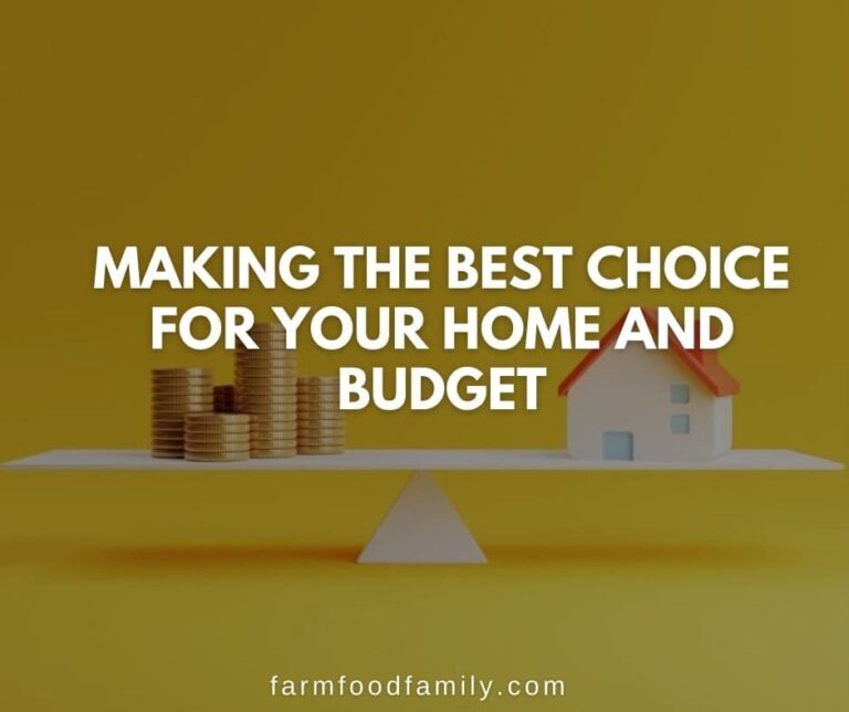 Making The Best Choice For Your Home And Budget