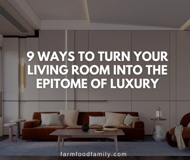 9 Ways to Turn Your Living Room Into the Epitome of Luxury