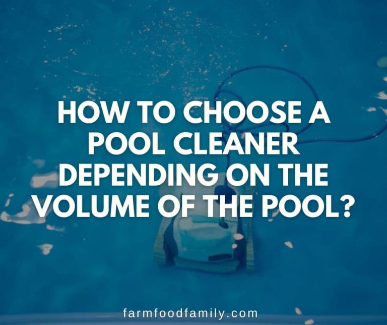 How To Choose A Pool Cleaner Depending On The Volume Of The Pool?