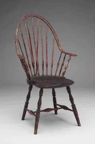 continuous bow windsor chair